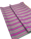 Pin Pink Striped Silk Home Textile Interior Fabrics Watermark Patterns.