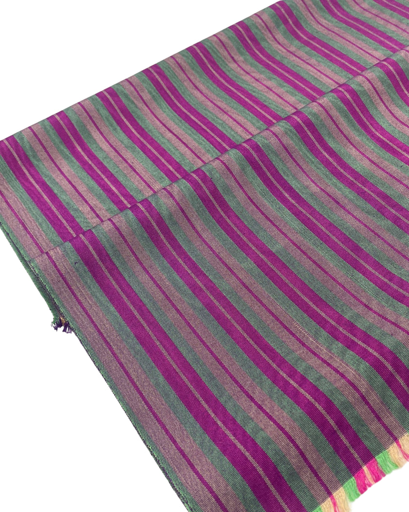 Osmanlı Başlık İçin Pembe Çizgili Lüks İpek Döşeme, Ev Tekstili İç Mekan Kumaşları: Yastık Kılıfları, Kimono Esintili Tasarımlar, Filigran Desenleri.