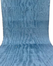 Blue Silk Home Textile Interior Fabrics Watermark Patterns.