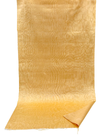 Yellow Silk Fabric, Moire Silk Fabric, Silk By The Yard. Watermark Pattern.