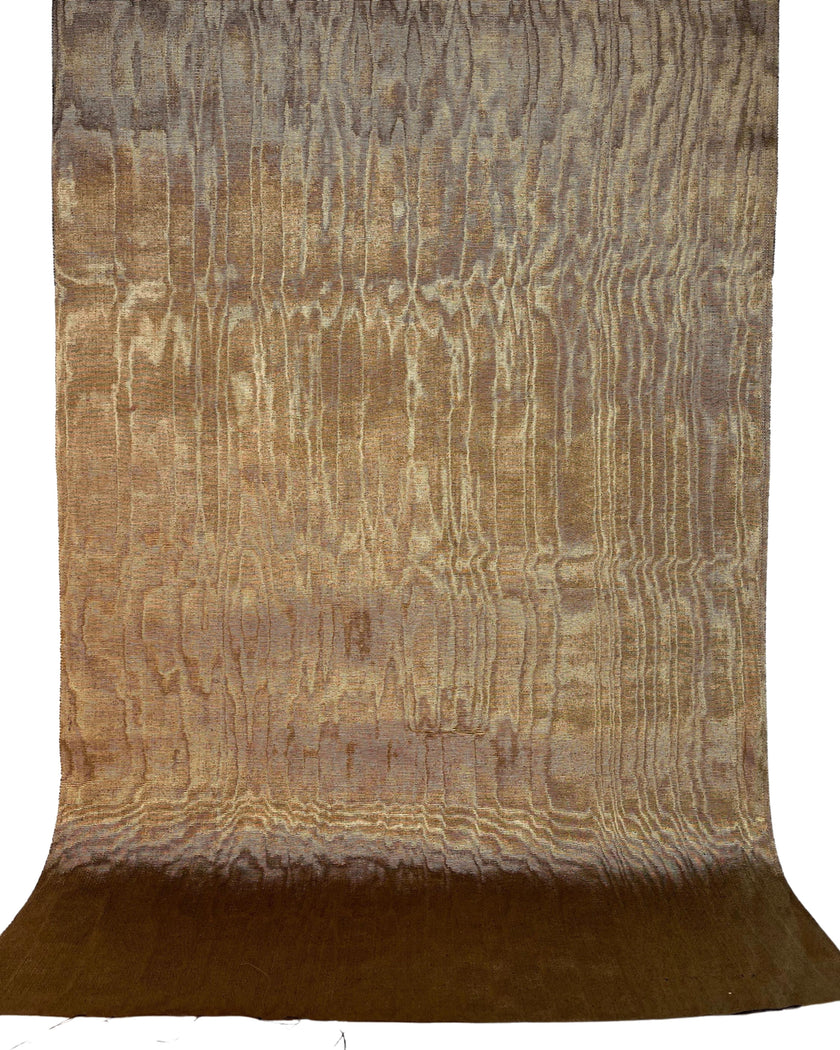 Osmanlı Başlık İçin Kahverengi Lüks İpek Döşeme, Ev Tekstili İç Mekan Kumaşları: Yastık Kılıfları, Kimono Esintili Tasarımlar, Filigran Desenleri.