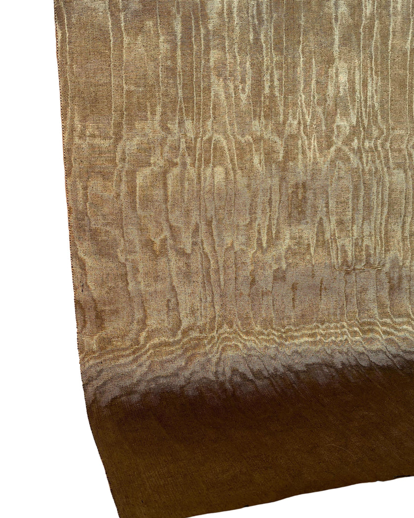 Osmanlı Başlık İçin Kahverengi Lüks İpek Döşeme, Ev Tekstili İç Mekan Kumaşları: Yastık Kılıfları, Kimono Esintili Tasarımlar, Filigran Desenleri.