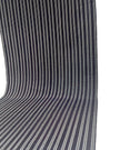 Navy Silver Stripes Silk Moire Home Textile Interior Fabrics Watermark Pattern.