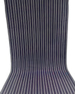 Navy Silver Stripes Silk Moire Home Textile Interior Fabrics Watermark Pattern.