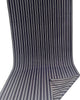 Navy Silver Stripes Silk Moire Home Textile Interior Fabrics Watermark Pattern.