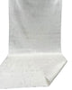 White Silk Fabric, Moire Silk Fabric, Silk By The Yard. Watermark Pattern./ Wide Width 78 cm.