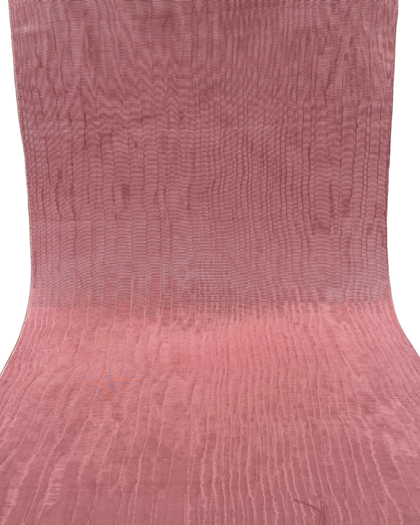 Tissu de soie rose pastel, soie par cour. Conception de filigrane, soie Shantung, tissu de soie moiré large, ruban de soie large et épais, tissu d'ameublement en soie.