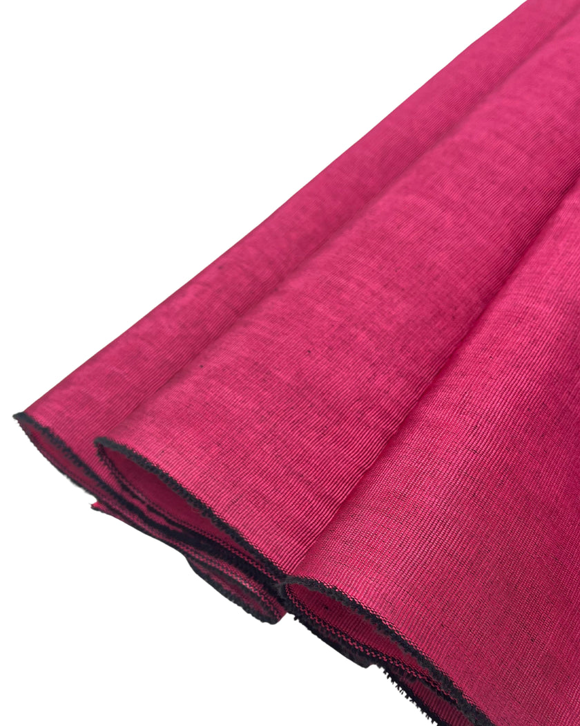 Rembourrage luxueux en soie rose pour tête de lit ottoman, tissus d'intérieur pour textiles de maison : housses d'oreiller, motifs inspirés du kimono, motifs en filigrane.