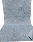 Light Blue Silk Fabric, Moire Silk Fabric, Silk By The Yard. Watermark Pattern.