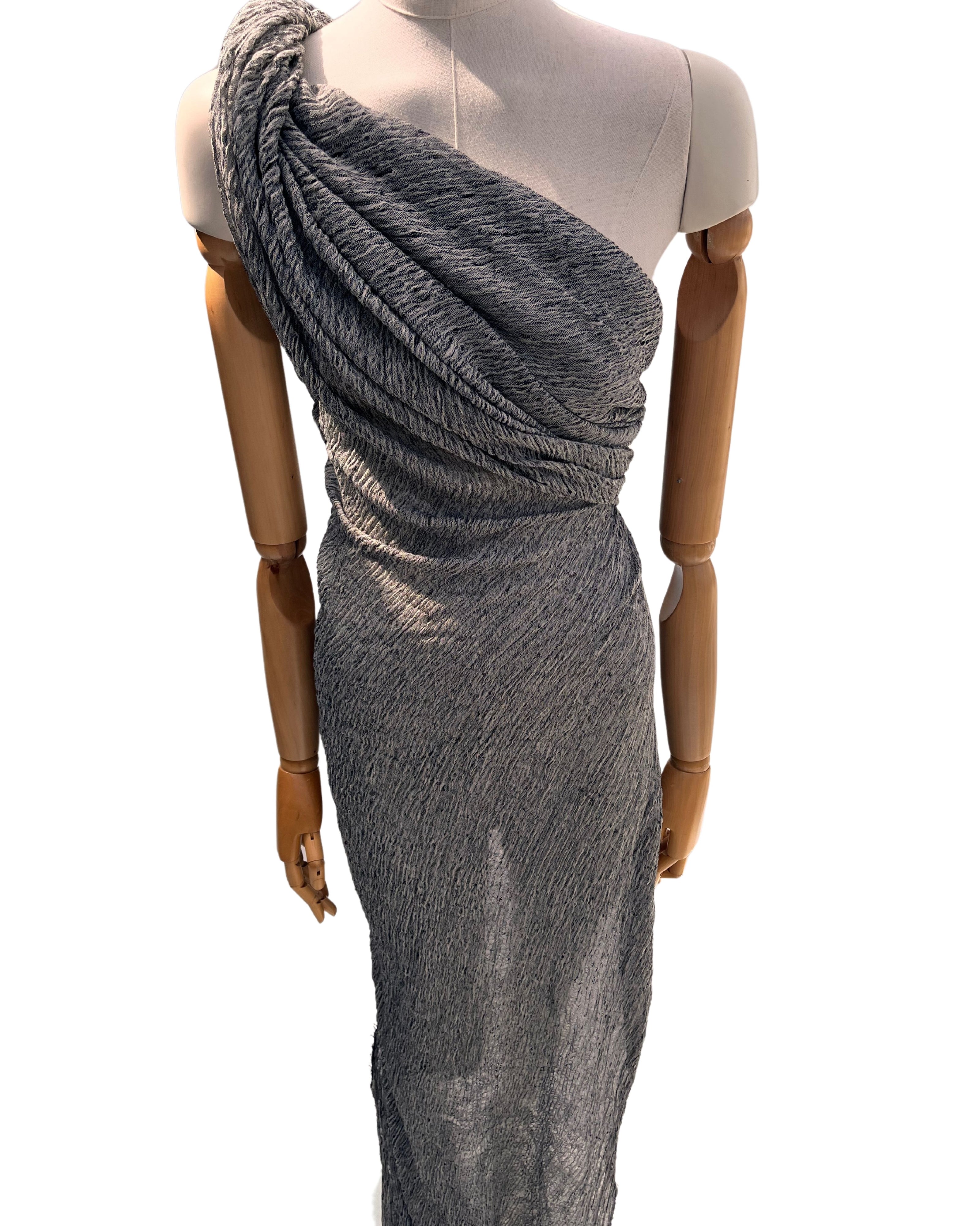 Black White Unique Natural Fabrics: Funky, Sheer, and Textured Cotton Linen.