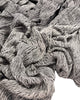 Black White Unique Natural Fabrics: Funky, Sheer, and Textured Cotton Linen.
