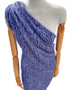 Blue Unique Natural Fabrics: Funky, Sheer, and Textured Cotton Linen.