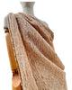 Camel Unique Natural Sheer, Textured Cotton Linen Mix Special Fabrics.