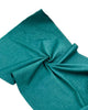 Green Moire Silk Home Textile Interior Fabrics, Watermark Pattern.