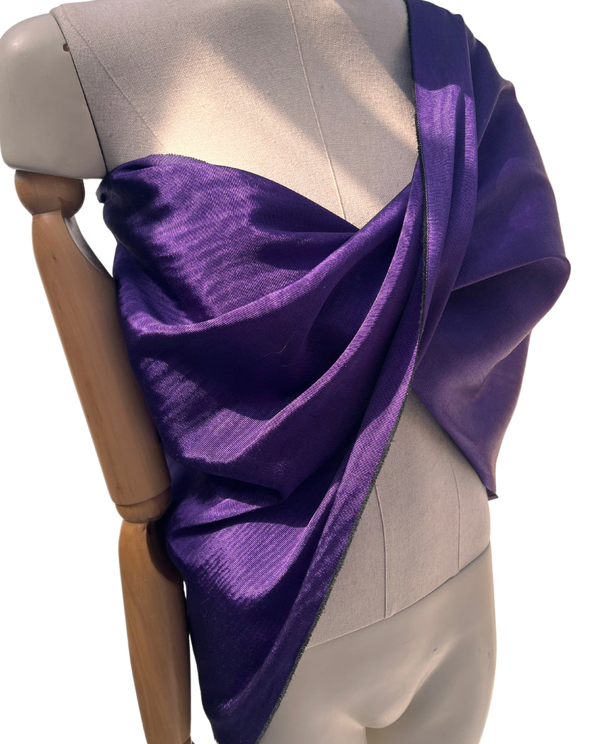 Osmanlı Başlıklı Mor Lüks İpek Döşeme, Ev Tekstili İç Mekan Kumaşları: Yastık Kılıfları, Kimono Esintili Tasarımlar, Filigran Desenleri.