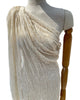 Ivory White Textured Linen Fabric By The Yard Natural Fabrics.