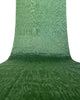 Green Silk Fabric, Moire Silk Fabric, Silk By The Yard. Watermark Pattern.
