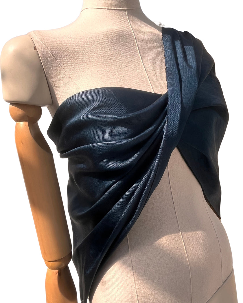 Tissu de soie, soie par cour, soie shantung, tissu moiré large, ruban de soie large et épais, tissu d’ameublement en soie.