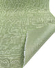Osmanlı Başlıklı Pastel Yeşil Lüks İpek Döşeme, Ev Tekstili İç Mekan Kumaşları: Yastık Kılıfları, Kimono Esintili Tasarımlar, Filigran Desenleri.