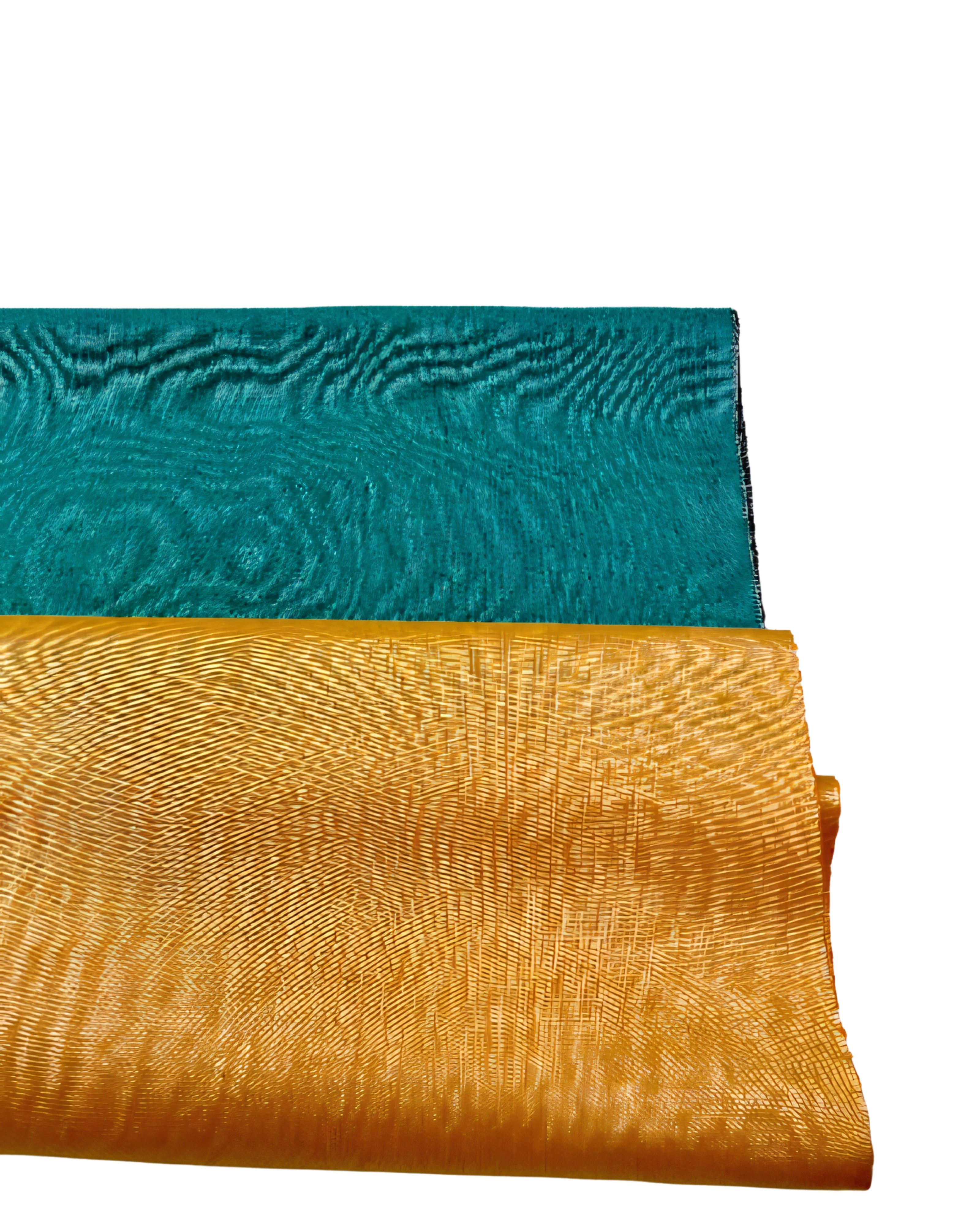 Yellow Silk Fabric, Moire Silk Fabric, Silk By The Yard. Watermark Pat ...