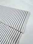 Ağır Ağırlık Yumuşatılmış Pamuklu Kumaş Metre 280/m2 - Döşemelik Çizgili Fransız Stili - Doğal Döşemelik Kumaşlar. %100 Pamuk - 150 cm Genişlik