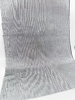 Rembourrage luxueux en soie gris argenté pour tête de lit ottoman, tissus d'intérieur pour textiles de maison : housses d'oreiller, motifs inspirés du kimono, motifs en filigrane.