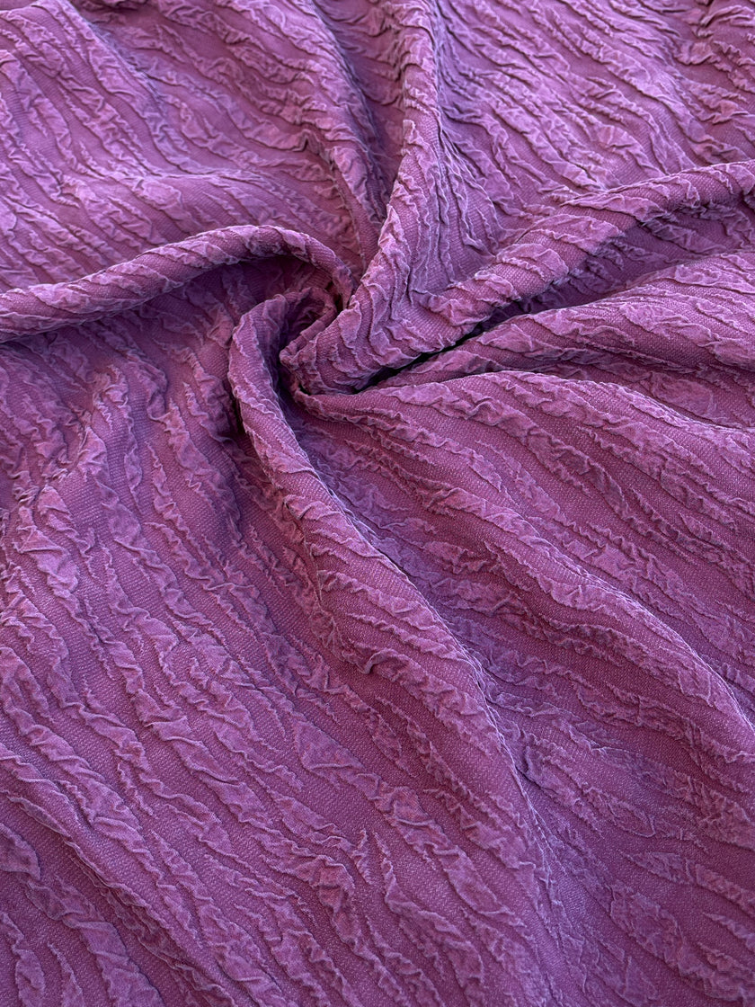 Jakarlı Şifon İpek, Tasarımcı İpek Kumaş.