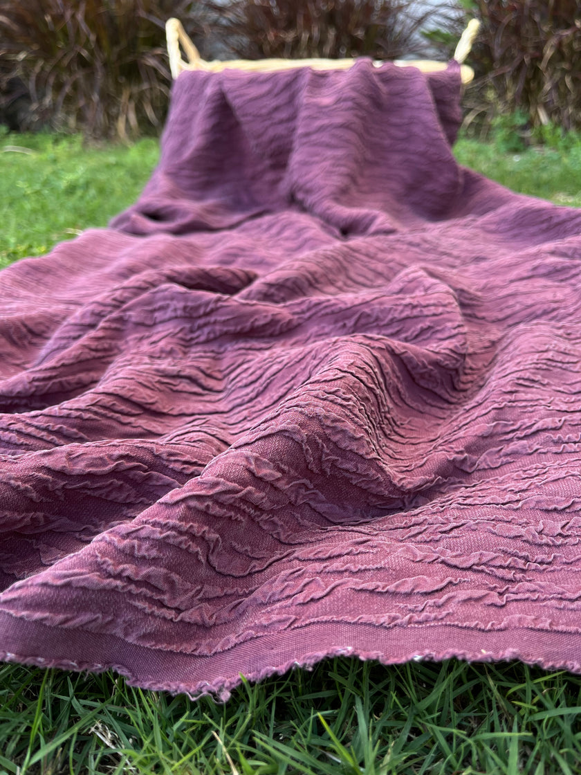 Jakarlı Şifon İpek, Tasarımcı İpek Kumaş.