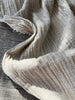 Keten Yarı Şeffaf Açık Dokuma Muslin Kumaş. - Organik Muslin Kumaş - Bebek Pamuklu Muslin - Metre ile 2 Katlı Tül Kumaş, 150 CM GENİŞLİK. Yenidoğan Battaniyesi.