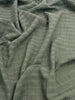 Cotton Fabric With Stripes, Brown, Green, Black, Cream, White Colour Options Available.