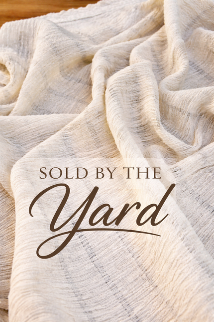 Neutral Textured Turkish Cotton Crinkle Fabric Stretchy.
