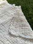 Tissu mousseline par cour - Tissu mousseline biologique - Mousseline de coton pour bébé - Tissu gaze 4 couches par mètre, 180 CM DE LARGEUR. Couverture nouveau-né.
