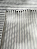 Ağır Ağırlık Yumuşatılmış Pamuklu Kumaş Metre 280/m2 - Döşemelik Çizgili Fransız Stili - Doğal Döşemelik Kumaşlar. %100 Pamuk - 150 cm Genişlik