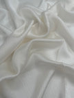 Beyaz Buruşuk Efektli Saten Saf İpek, Metre Metre İpek, İpek Şifon, Dut İpeği, İpek Metre, Ağır İpek, Lüks İpek Kumaş. 18mm/ 135 cm genişlik.