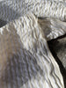 Beige Striped- Black Striped- Brown Striped Neutral Organic Cotton Fabric.