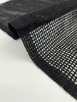 Mesh Cotton Soft Organic Fabric, Ecru White .