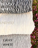Black- White Green Textured Linen Fabric By The Yard Natural Fabrics.