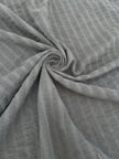 Cotton Fabric With Stripes, Brown, Green, Black, Cream, White Colour Options Available.