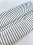 Ağır Ağırlık Yumuşatılmış Pamuklu Kumaş Metre 280/m2 - Döşemelik Çizgili Fransız Stili - Doğal Döşemelik Kumaşlar. %100 Pamuk - 150 cm Genişlik