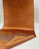 Cinnamon Silk Fabric, Moire Silk Fabric, Silk By The Yard. Watermark Pattern.