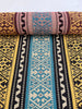 Ağır Gramajlı Kalın Jakarlı Pamuklu Kumaş Metre Başına 400/m2 - Döşemelik Geleneksel Anadolu Etnik Desenli - Döşemelik Kumaşlar. %70 Pamuk %30 Polyester - 140 cm Genişlik. Halı Dokuma. Çok Renkli Seçenekler, Sarı Mavi, Kırmızı Siyah Renk.