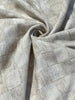 Natural Check Pattern Hemp-Cotton Fabric – 210 GSM