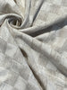 Natural Check Pattern Hemp-Cotton Fabric – 210 GSM