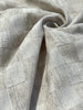 Natural Check Pattern Hemp-Cotton Fabric – 210 GSM