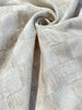 Natural Check Pattern Hemp-Cotton Fabric – 210 GSM