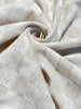 Natural Check Pattern Hemp-Cotton Fabric – 210 GSM