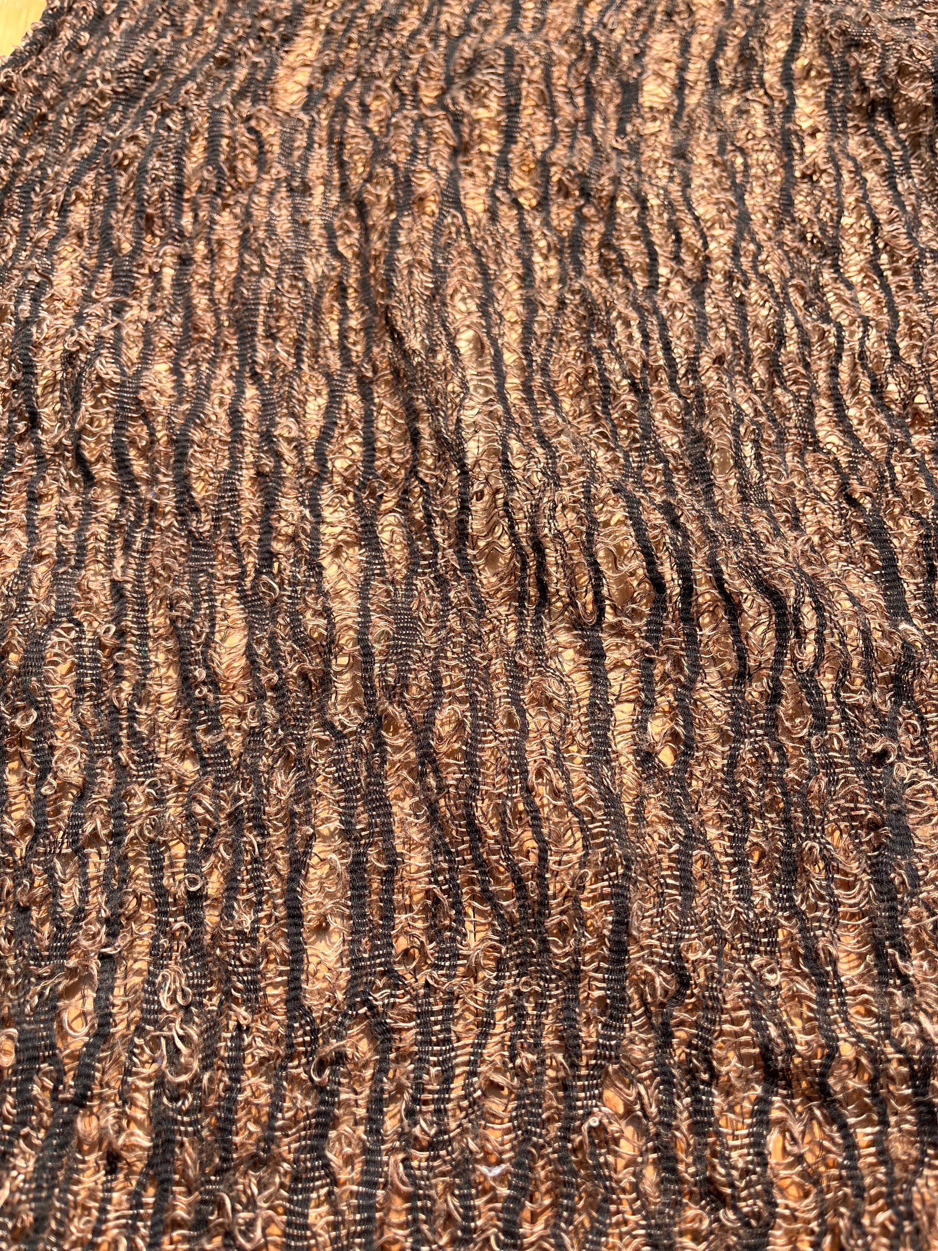 Brown Linen Textured Linen Fabric By The Yard Natural Fabrics.