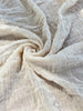Gauze Crinkle Cotton Fabric By The Meter/80 GSM/ Wide Width: 180 cm.