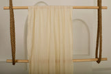 Tissu froissé en coton turc texturé spécial : qualité unique pour les robes d'été kimono et les tenues de nouveau-né | Options de gaze, transparentes et extensibles.