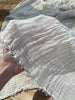 Gauze Crinkle Cotton Fabric By The Meter/80 GSM/ Wide Width: 180 cm.